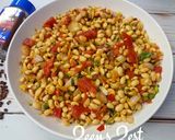 A picture of step 4 of Bhatmas Sadeko/Nepali Soybean Salad.