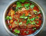 A picture of step 6 of Kashmiri Mutton Rogan josh.