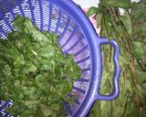 A picture of step 6 of Oha soup.