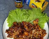 Foto langkah ke 6 dari resep Ayam Tepung Saus Madu.