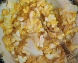 A picture of step 5 of Egg chicken sandwich with YUMMy Tea.