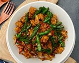 Foto langkah ke 5 dari resep Tumis Tempe Kacang Panjang.