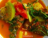 Foto langkah ke 7 dari resep Asam Pedas Kemangi Kepala Gurame.