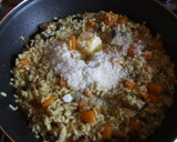 Foto del paso 2 de la receta: Arroz con calabaza y champiñones