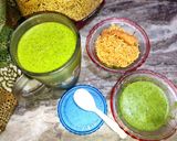 हरे धनिए की भुजिया चटनी (hare dhaniye ki bhujiya chutney recipe in Hindi) रेसिपी चरण 4 फोटो
