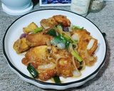 Foto langkah ke 7 dari resep Ayam tumis bawang merah.