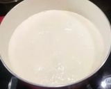 A picture of step 1 of Tri colour coconut ladu.