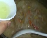 A picture of step 6 of Hot and sour soup.