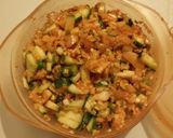 A picture of step 3 of Atchar salad.