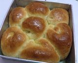 Foto langkah ke 9 dari resep Roti sobek coklat (no egg no milk).