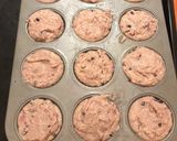 Foto del paso 3 de la receta: Muffins frutos rojos saludables