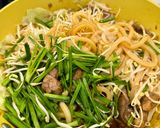 Hình bước làm 6 của món Mì Udon Xào Thịt Bò