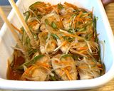 Foto del paso 5 de la receta: Pechuga de pollo en salsa de vinagre con verduras