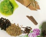 A picture of step 2 of Memoni Mutton Pulao.