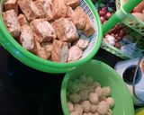 Foto langkah ke 7 dari resep Tahu bakso ayam.