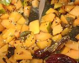 A picture of step 4 of Pumpkin Stirfry with Multigrain Fulkas.