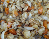 Foto del paso 4 de la receta: Fideos Chinos transparentes con pollo