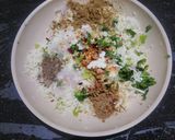 A picture of step 1 of Paneer Paratha.