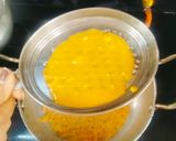 A picture of step 3 of MOTICHOOR LADOO (HOMEMADE BOONDI LADOO).