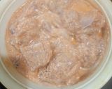A picture of step 1 of Chicken chaap.