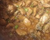 A picture of step 10 of Peshawari chicken karahi.