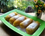 Foto langkah ke 6 dari resep "pisang meisis gulung ubi".