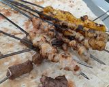 عکس مرحله 1 از دستور جگرو دنبه و جوجه(Liver،chicken and tail)