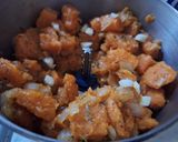 Édes chilis, fűszeres édesburgonya püré recept fázis 4 fotója