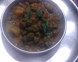 हरे चने आलू की सब्जी (hare chane aloo ki sabzi recipe in Hindi) रेसिपी चरण 1 फोटो