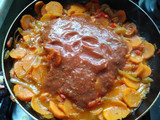 Guiso de lentejas con albondiguitas de chorizo