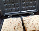 A picture of step 6 of Italian Pizza Waffle.