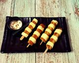 A picture of step 4 of Chicken Cheese Seekh Kababs.