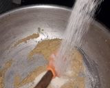 A picture of step 7 of Besan ki barfi.