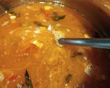 A picture of step 5 of Bhagar khichadi.
