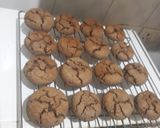 A picture of step 3 of Ragi bajra chocochip cookies.
