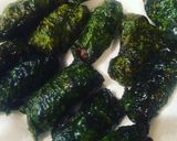 Hình bước làm 4 của món Chả cuốn lá lốt