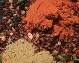 A picture of step 1 of Ulli theeyyal (shallots cooked in roasted coconut gravy and tamarind juice).