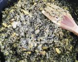 Foto del paso 7 de la receta Arroz negro con setas y anacardos