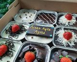 Foto langkah ke 8 dari resep Brownies cup lumer.