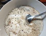 Krémes tepsis spárga mézes-mustáros csirkével és parmezsánnal recept fázis 2 fotója
