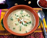 A picture of step 5 of Moroccon Spiced Cauliflower and Almond Soup.