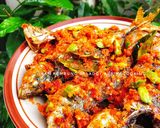Foto langkah ke 3 dari resep Ikan kembung bumbu balado pete.