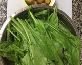 લહસૂની આલુ પાલક(Garlic Aloo palak Recipe in Gujarati) રેસીપી સ્ટેપ1ફોટો