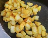 A picture of step 13 of Sindhi Breakfast Thali.