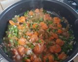 Foto del paso 2 de la receta Fideos con pollo y verduras