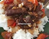 Foto langkah ke 6 dari resep Oseng Daging Sapi Campur.