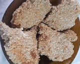 Foto del paso 4 de la receta: Costeletas de cerdo rebozadas en avena