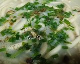 Hình bước làm 3 của món Cháo nấm thịt xay