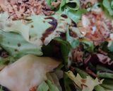 Foto del paso 5 de la receta: Ensalada tibia amb, Gouda, champinyons, bacon i cruient de cebolla