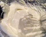A picture of step 6 of Japanese baked cheesecake.